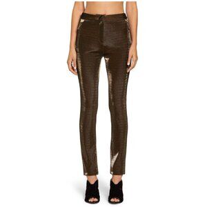 Roberto Cavalli *NEW* Lurex Wool Blend Legging Trouser